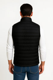 Vest – Mens – Autumn & Winter – Men's Cotton-Filled Sleeveless Winter Vest – Montford Co 4