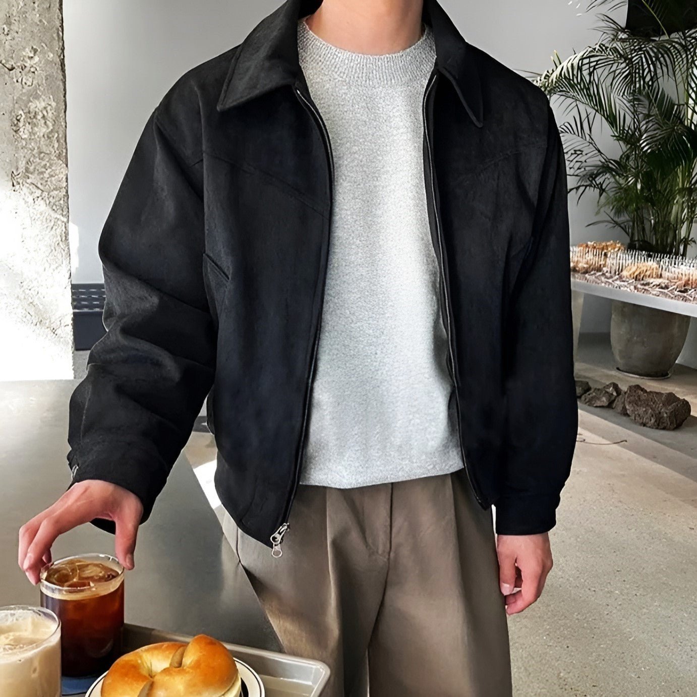 Vintage Classic Heritage Men's Jacket with Structured Fit for Effortless Day-to-Night Styling 3