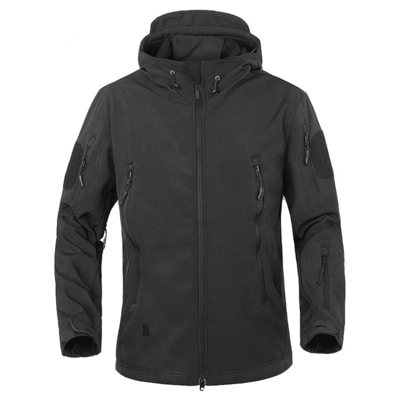 Waterproof Softshell Jacket – Windproof & Fleece Lined – Outdoor Adventure Ready 2