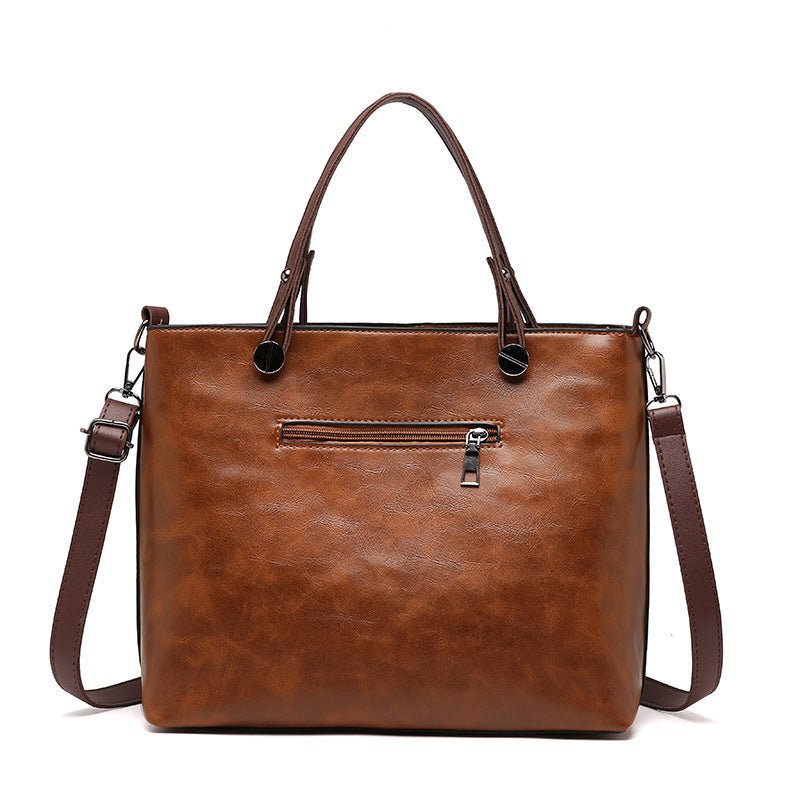 Women'S Fashionable Large Capacity Retro Shoulder Bag