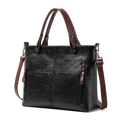 Women'S Fashionable Large Capacity Retro Shoulder Bag