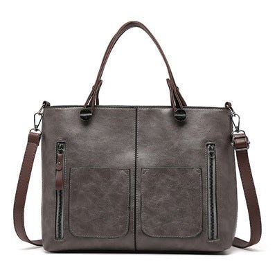 Women'S Fashionable Large Capacity Retro Shoulder Bag