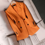 Women’s Blazer – Tailored Fit – Double-Breasted – Notched Lapel 0