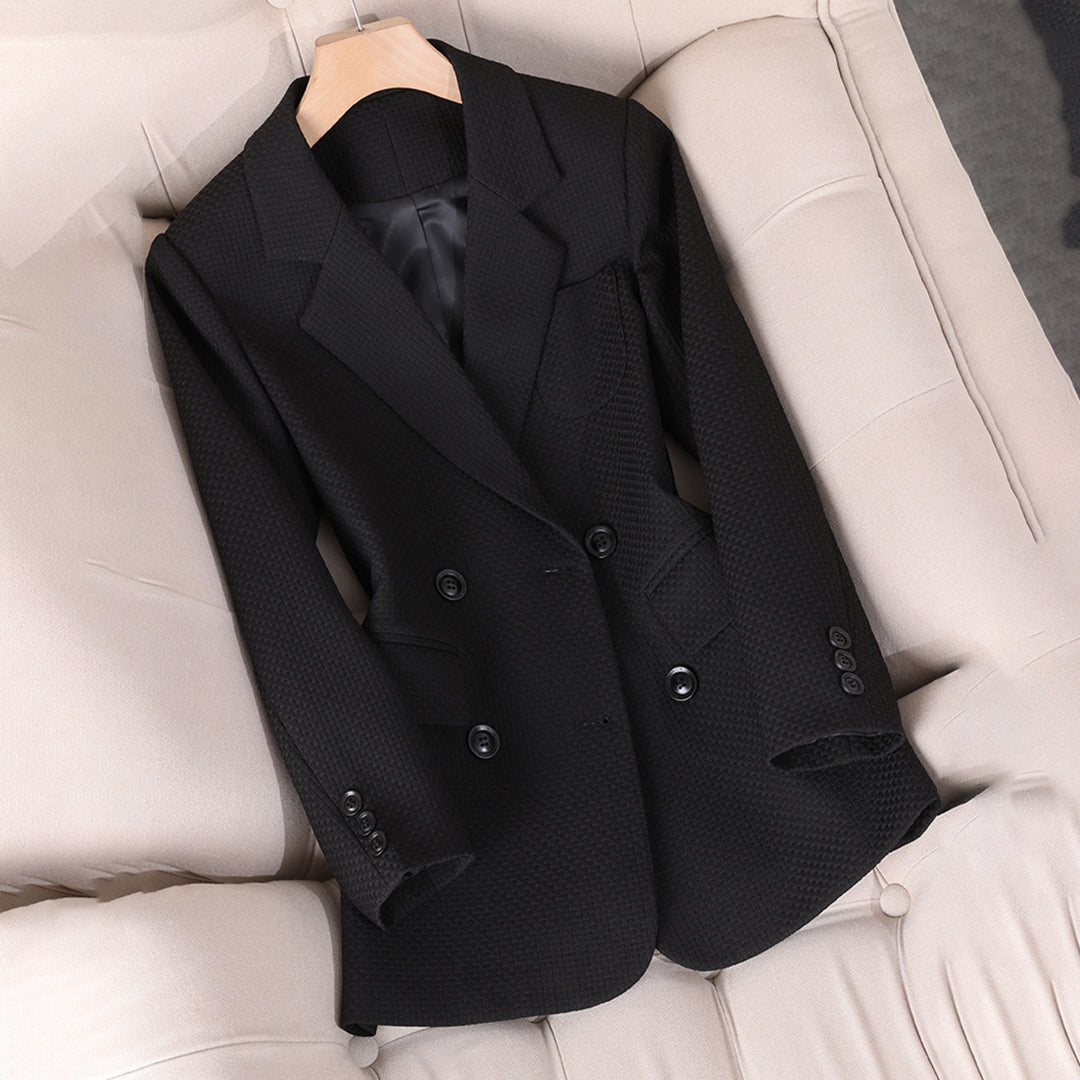 Women’s Blazer – Tailored Fit – Double-Breasted – Notched Lapel 1