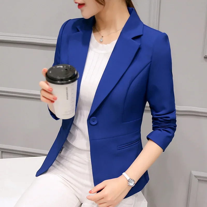 Women’s Blazer – Tailored Fit – Structured Silhouette – Single Button – Notched Lapel 3