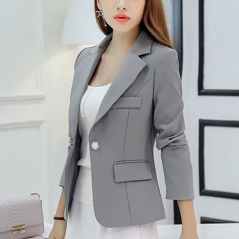 Women’s Blazer – Tailored Fit – Structured Silhouette – Single Button – Notched Lapel 5