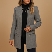 Women's Casual Printed Jacket with Long Sleeves 0