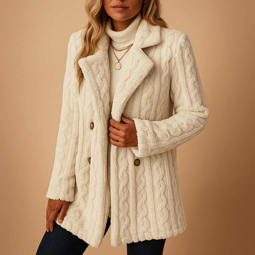 Women's Elegant Tailored Winter Coat 3