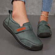 Women's Loafers Brown Size 8 Leather Casual Slip-On Moccasins 1