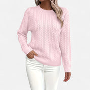 Women's Oversized Sweater – Ribbed Knit – Cozy Winter Essential 11
