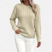 Women's Oversized Sweater – Ribbed Knit – Cozy Winter Essential 4