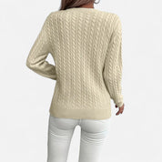 Women's Oversized Sweater – Ribbed Knit – Cozy Winter Essential 5