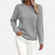 Women's Oversized Sweater – Ribbed Knit – Cozy Winter Essential 9