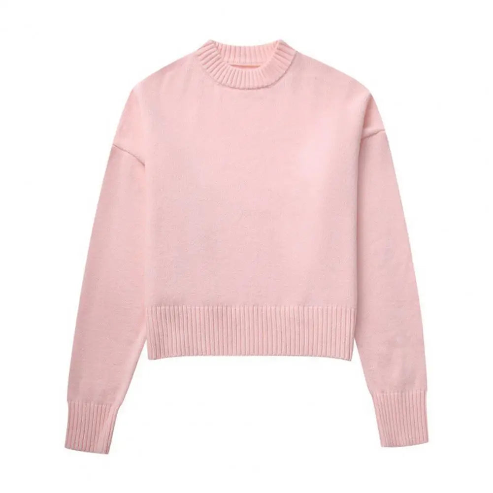 Women's Ribbed Knit Pullover Sweater 0