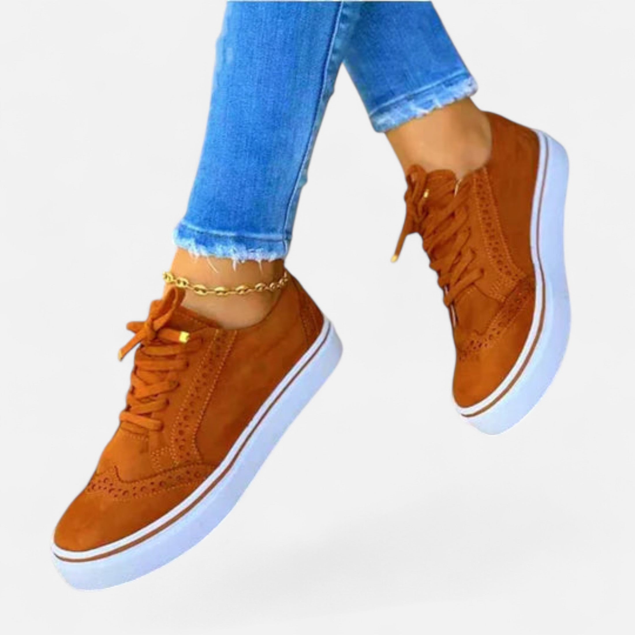 Women's Sneakers – Round Toe Design – Everyday Casual Style 0