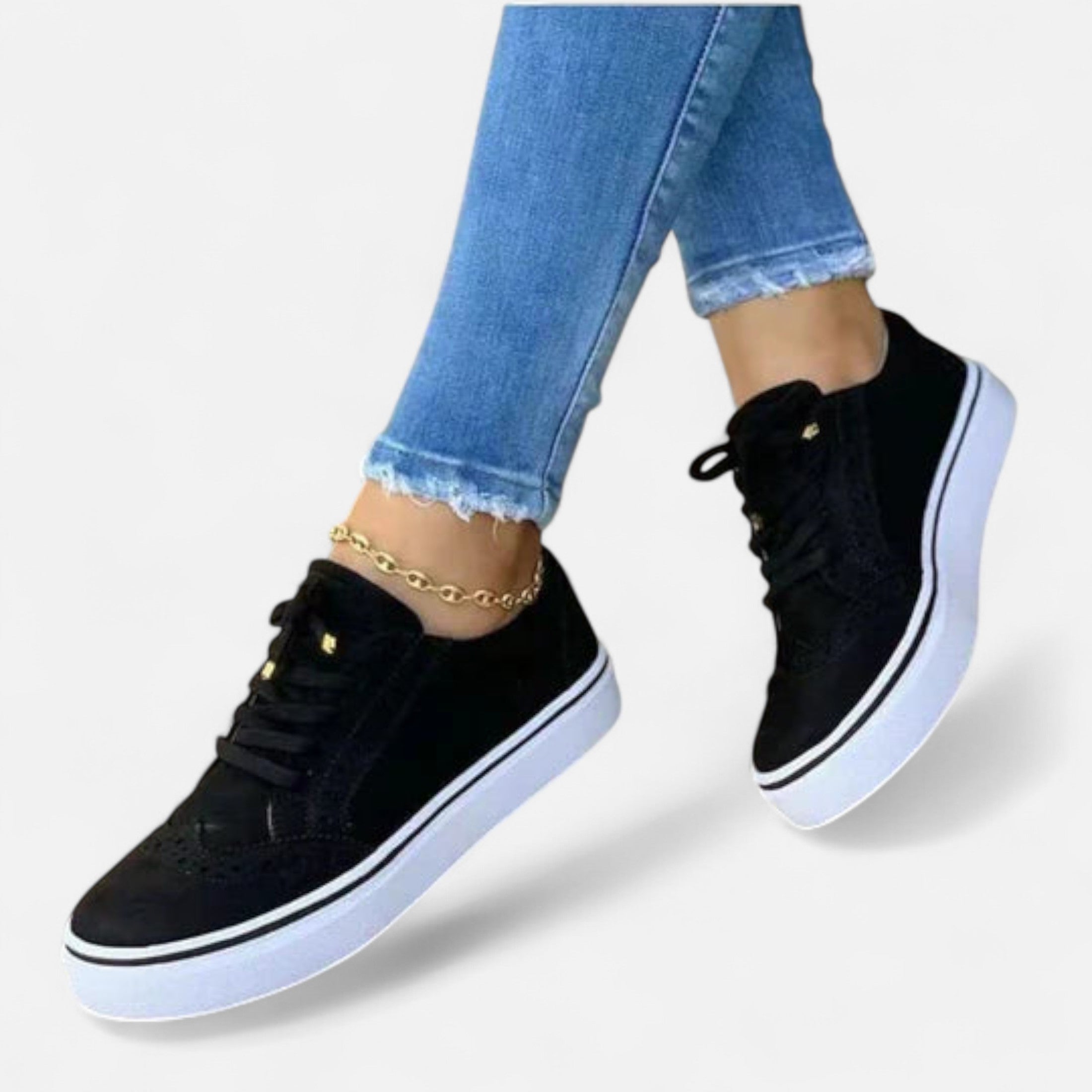 Women's Sneakers – Round Toe Design – Everyday Casual Style 3