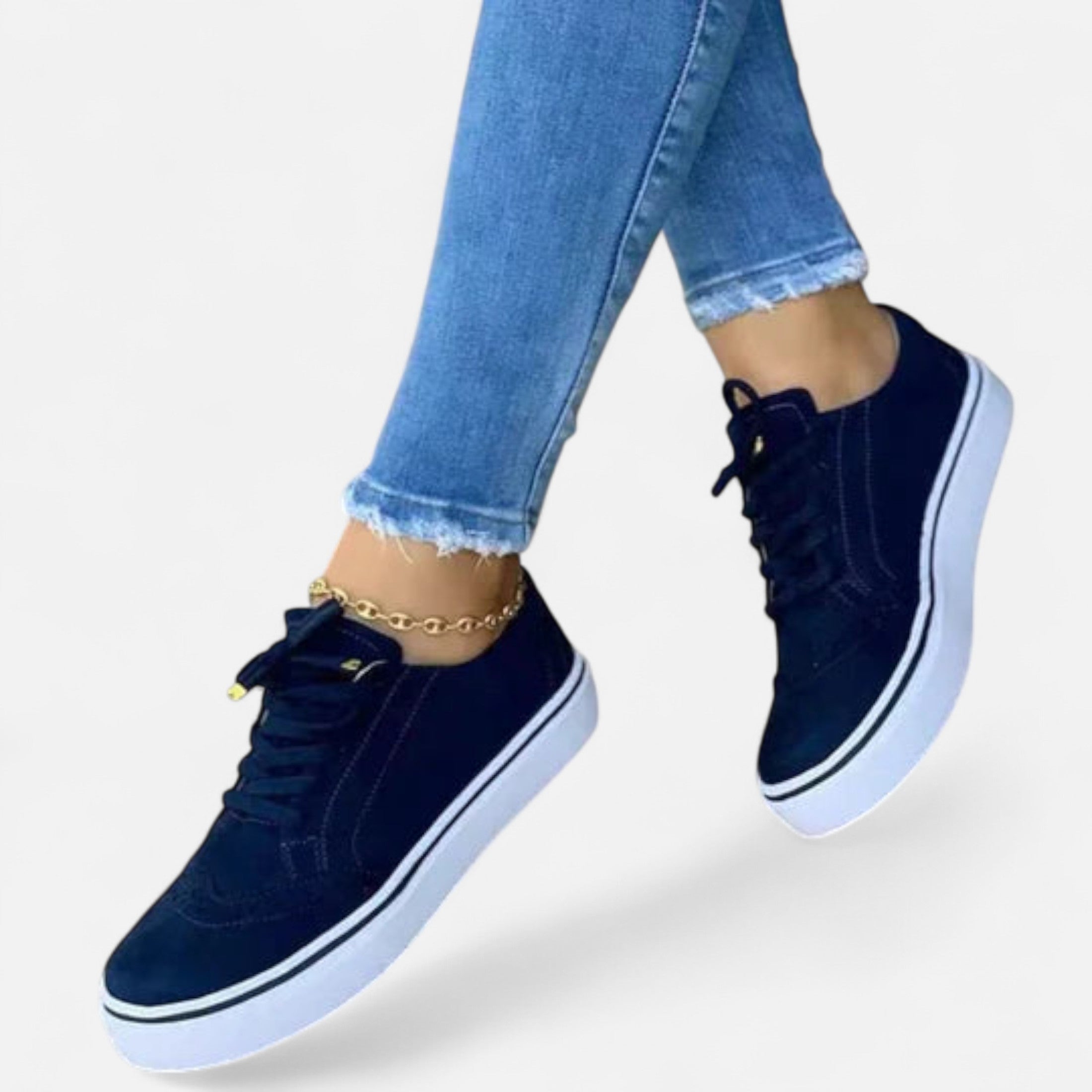 Women's Sneakers – Round Toe Design – Everyday Casual Style 6