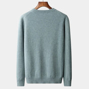 Wool Sweater – Classic Crew Neck – Stylish Winter Layering 1