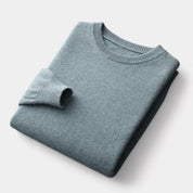 Wool Sweater – Classic Crew Neck – Stylish Winter Layering 2