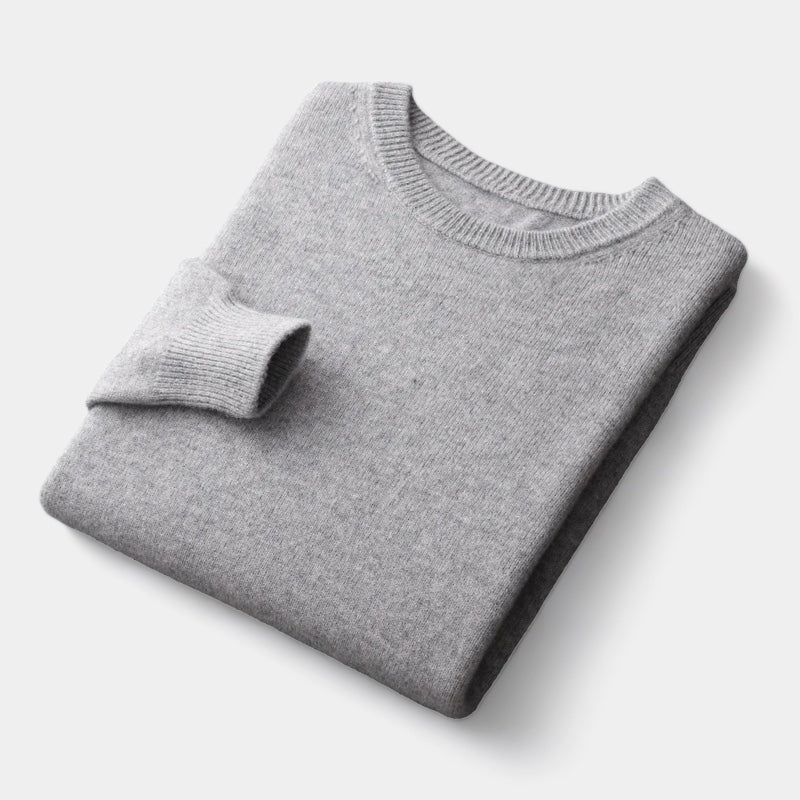 Wool Sweater – Classic Crew Neck – Stylish Winter Layering 6