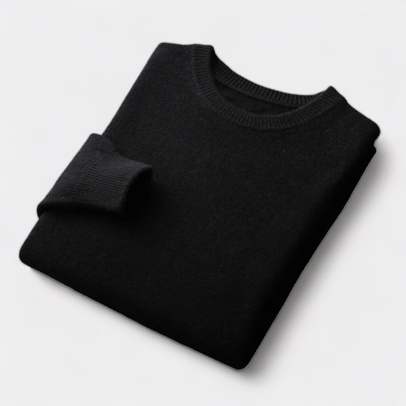 Wool Sweater – Classic Crew Neck – Stylish Winter Layering 7