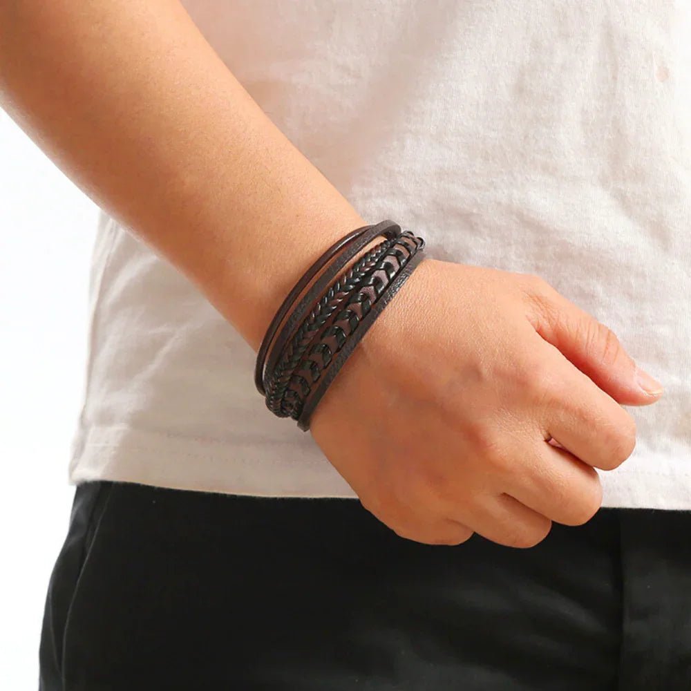 Armband – Unisex – All Season – Valhalla Weave Gevlochten Armband – Montford Co - Montford & Co