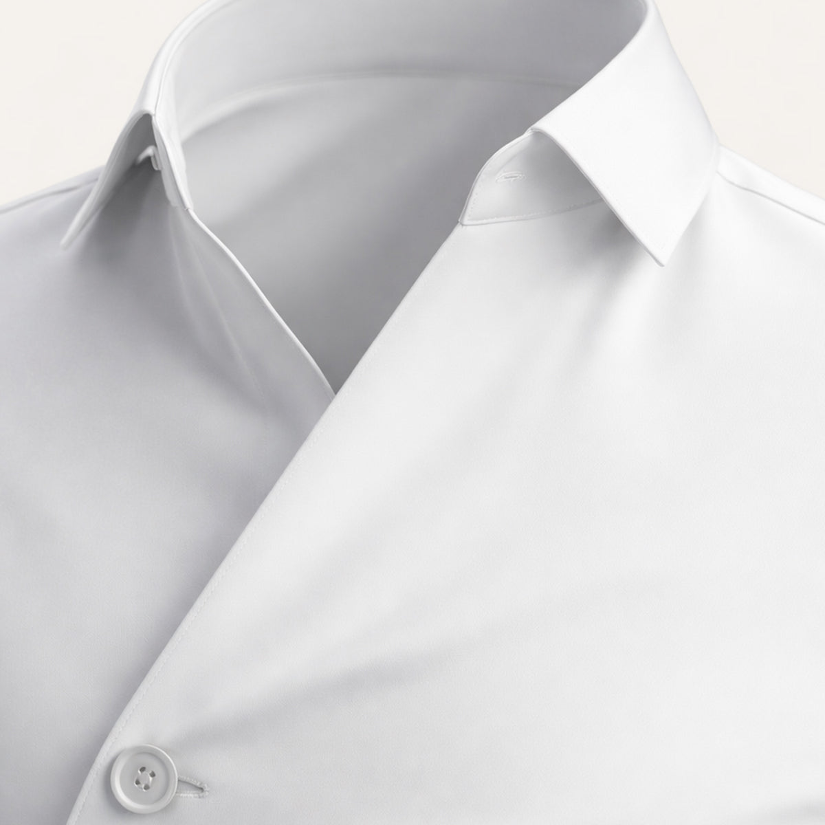 Asymmetrical Button Business Shirt - Montford & Co