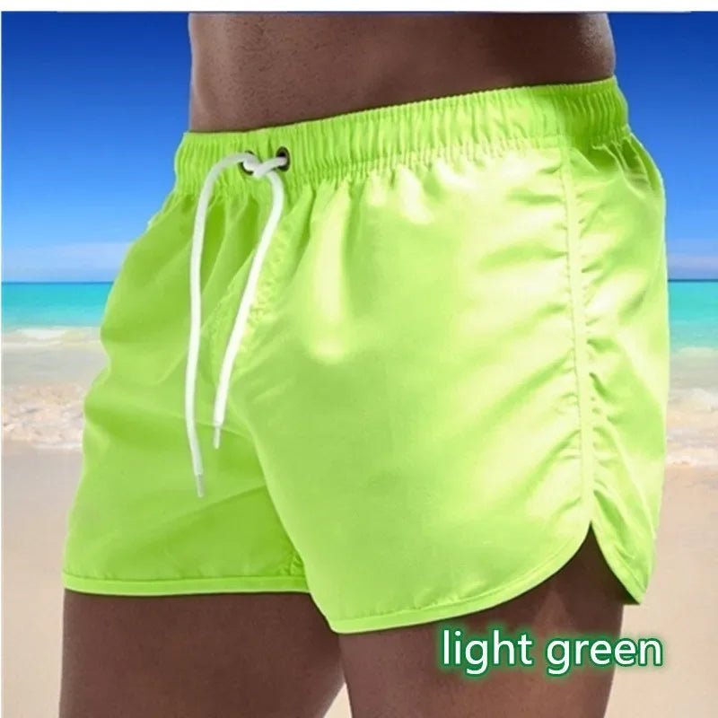 Bottom – Mens – Spring & Summer – Customized Logo Printed Beach Shorts – Montford Co - Montford & Co