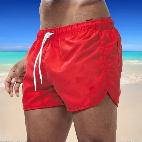 Bottom – Mens – Spring & Summer – Customized Logo Printed Beach Shorts – Montford Co - Montford & Co