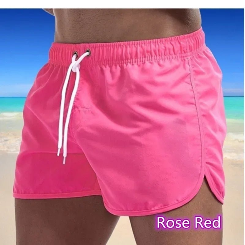 Bottom – Mens – Spring & Summer – Customized Logo Printed Beach Shorts – Montford Co - Montford & Co
