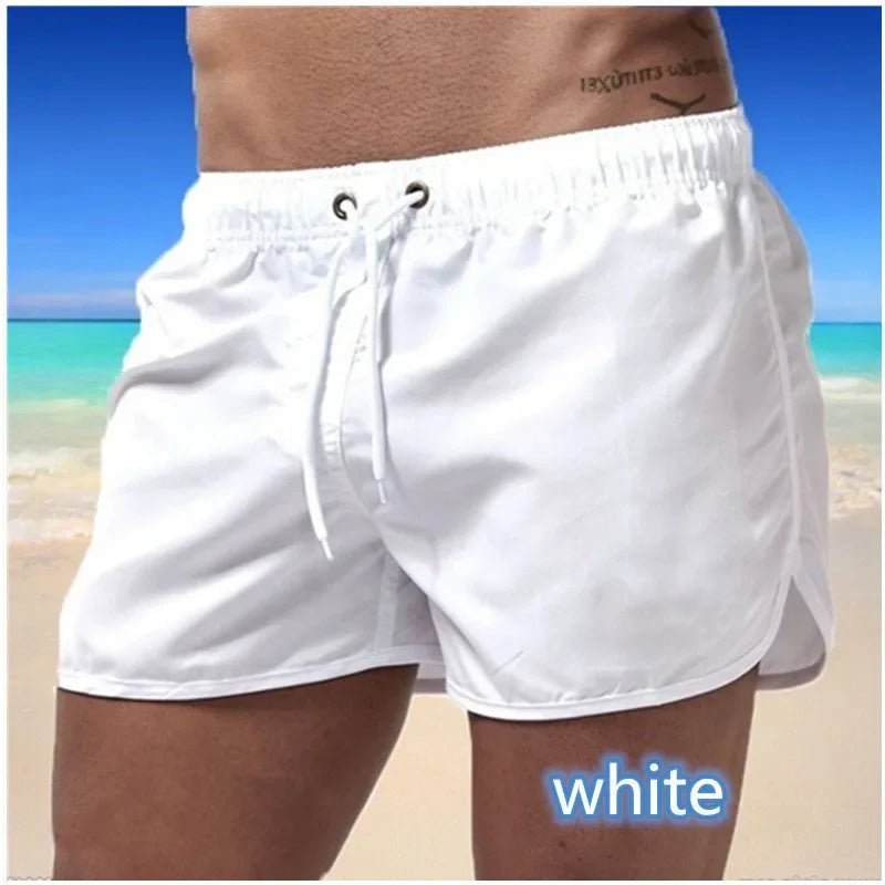Bottom – Mens – Spring & Summer – Customized Logo Printed Beach Shorts – Montford Co - Montford & Co