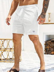Bottom – Mens – Spring & Summer – Heren Zwembroek met Elastische Taille en Verstelbaar Trekkoord – Montford Co - Montford & Co