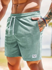Bottom – Mens – Spring & Summer – Heren Zwembroek met Elastische Taille en Verstelbaar Trekkoord – Montford Co - Montford & Co