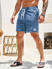 Bottom – Mens – Spring & Summer – Heren Zwembroek met Elastische Taille en Verstelbaar Trekkoord – Montford Co - Montford & Co