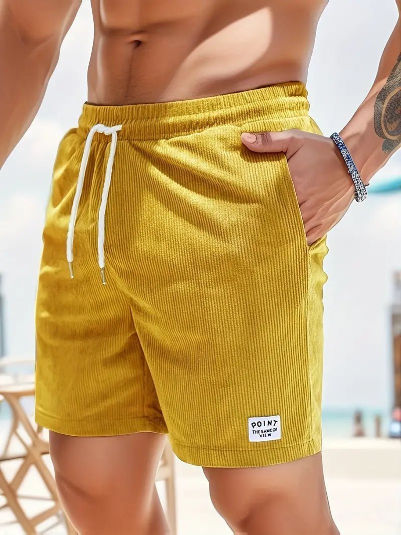 Bottom – Mens – Spring & Summer – Heren Zwembroek met Elastische Taille en Verstelbaar Trekkoord – Montford Co - Montford & Co