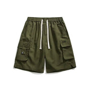 Bottom – Mens – Spring & Summer – Men's Cargo Shorts with Multi - Pockets – Montford Co - Montford & Co
