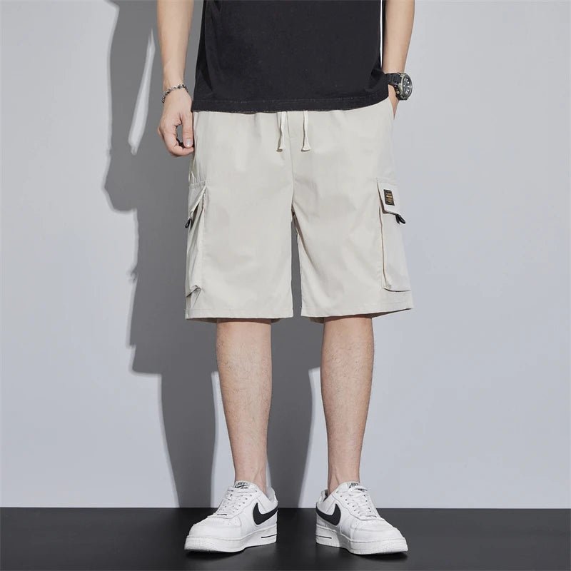 Bottom – Mens – Spring & Summer – Men's Cargo Shorts with Multi - Pockets – Montford Co - Montford & Co