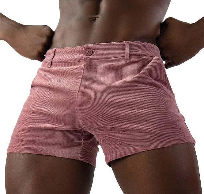 Bottom – Mens – Spring & Summer – Vintage Corduroy Shorts – Montford Co - Montford & Co