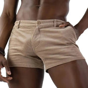 Bottom – Mens – Spring & Summer – Vintage Corduroy Shorts – Montford Co - Montford & Co