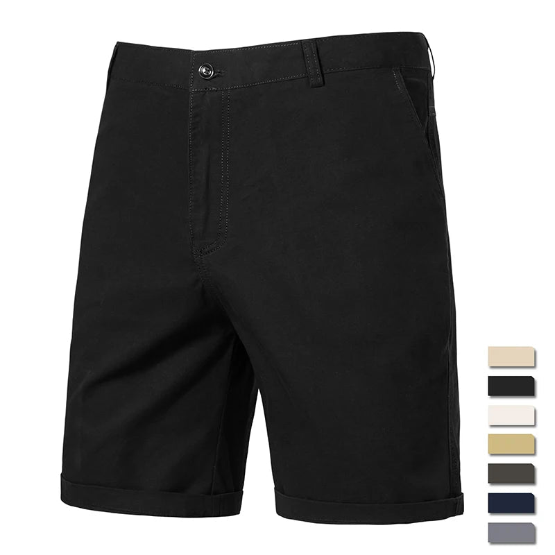Bottom – Mens – Summer – Cotton Casual Shorts – Montford Co - Montford & Co