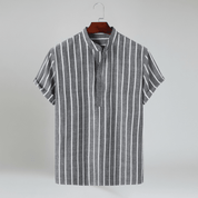 Breathable Striped Shirt - Montford & Co