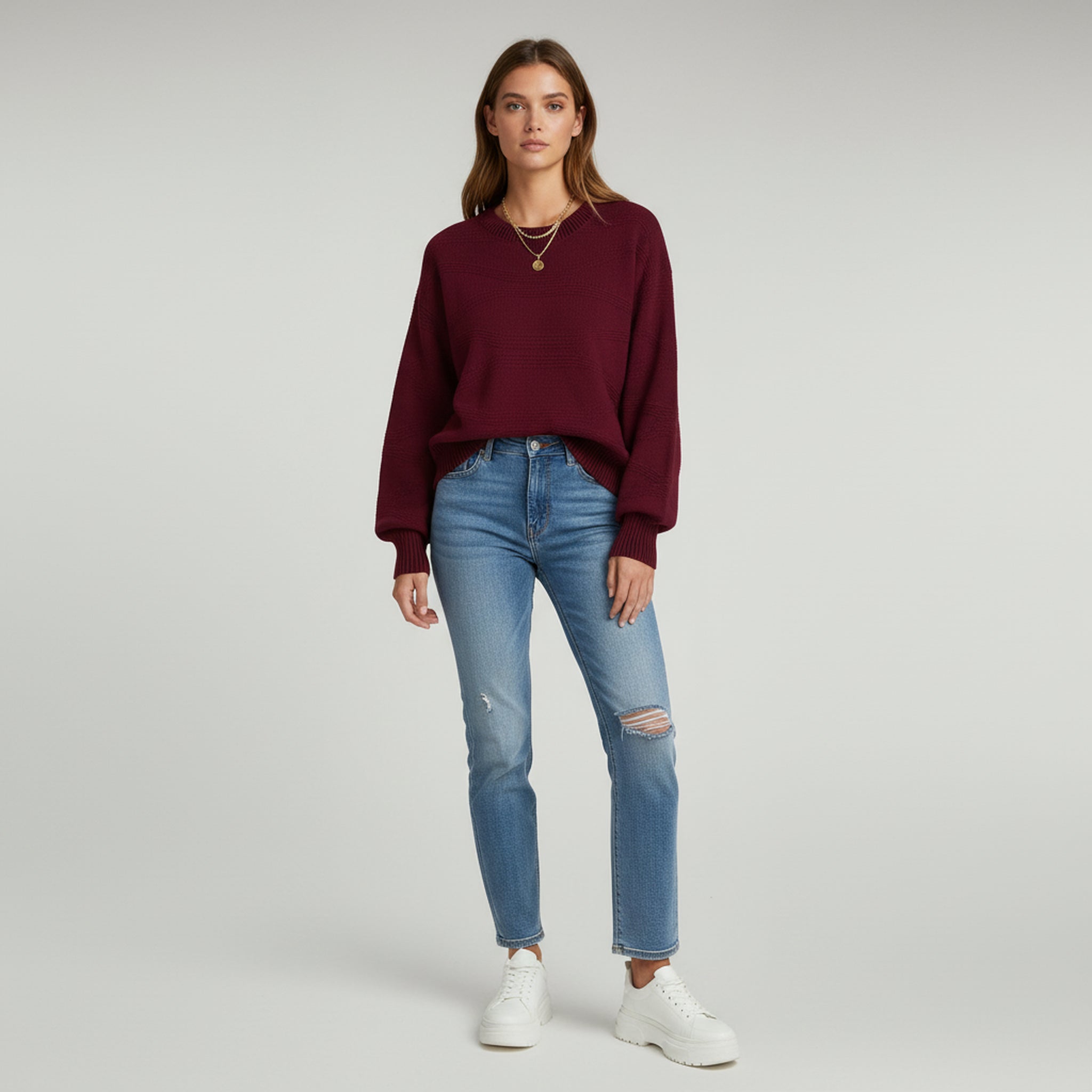 Cozy Knit Pullover – Warmth and Style for Seasonal Comfort - 1