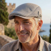 Cap – Mens – Spring &amp; Summer – Casual Platte Pet met Mesh - Ontwerp – Montford Co - Montford & Co