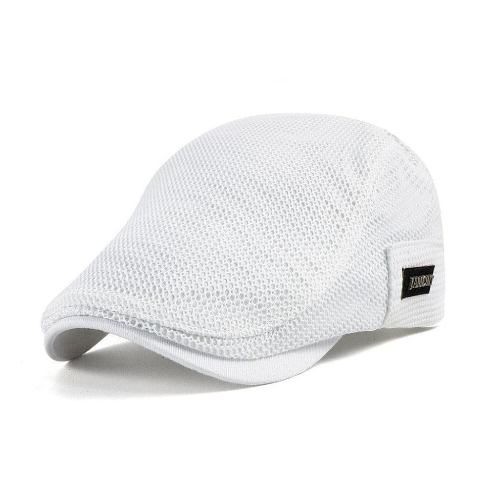 Cap – Mens – Spring &amp; Summer – Casual Platte Pet met Mesh - Ontwerp – Montford Co - Montford & Co