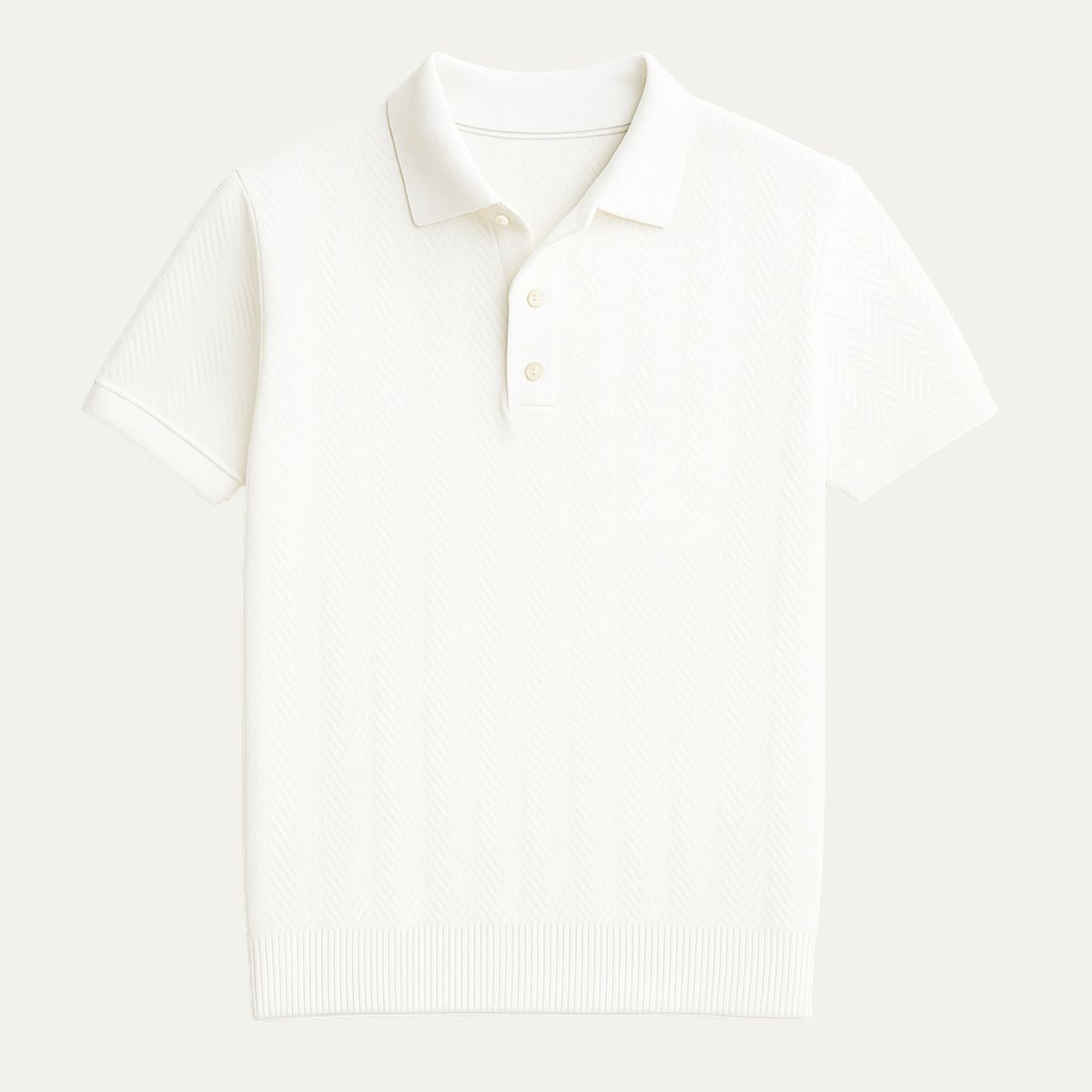 Casual Cotton Polo Shirt Vintage Style - Montford & Co