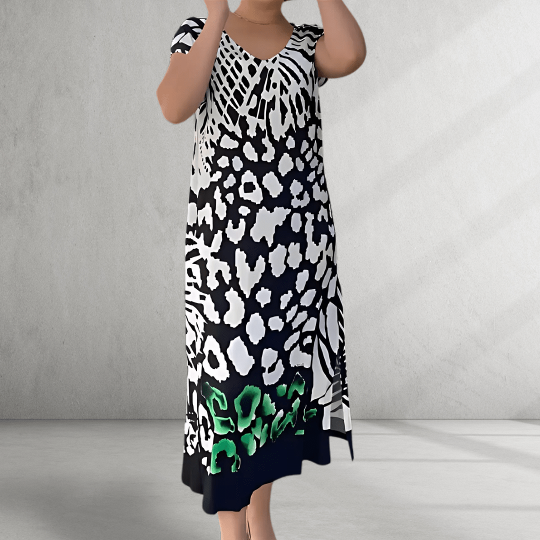 Casual Printed Dress - Montford & Co