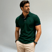 Casual Printed Golf Polo Shirt - Montford & Co