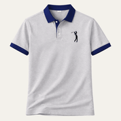 Casual Printed Golf Polo Shirt - Montford & Co