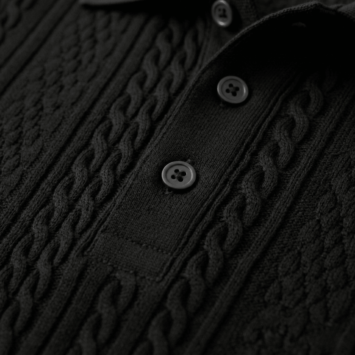 Casual Textured Polo Shirt - Montford & Co