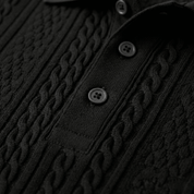 Casual Textured Polo Shirt - Montford & Co